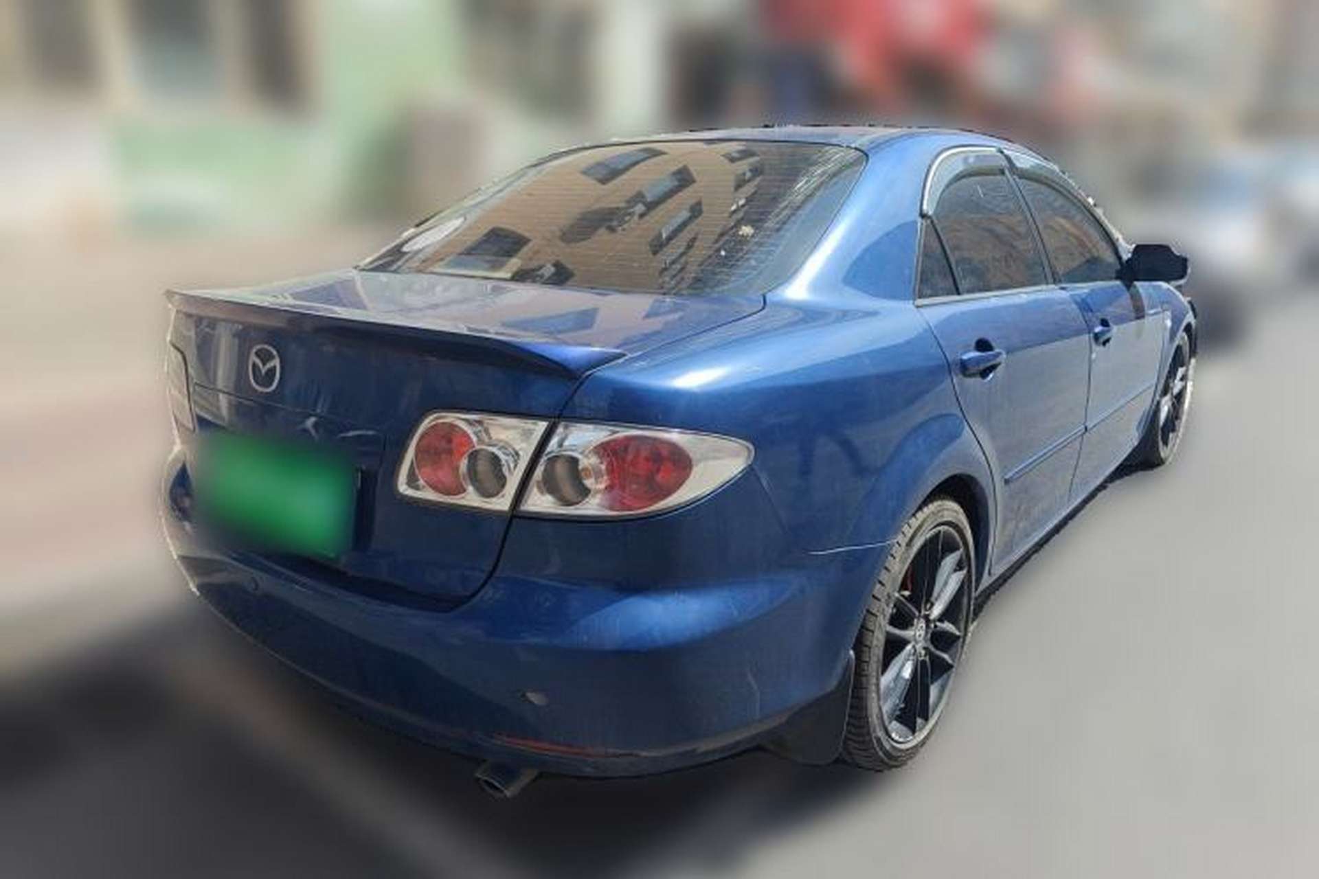 Used Mazda 6 2004 2.3L Automatic Tech Edition Rear Right 45 Deg