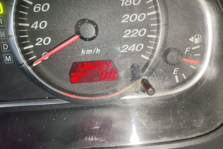 Used Mazda 6 2007 2.0L Automatic Luxury Version Odometer Close Up