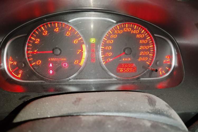 Used Mazda 6 2007 2.3L Automatic Flagship Edition Odometer Close Up