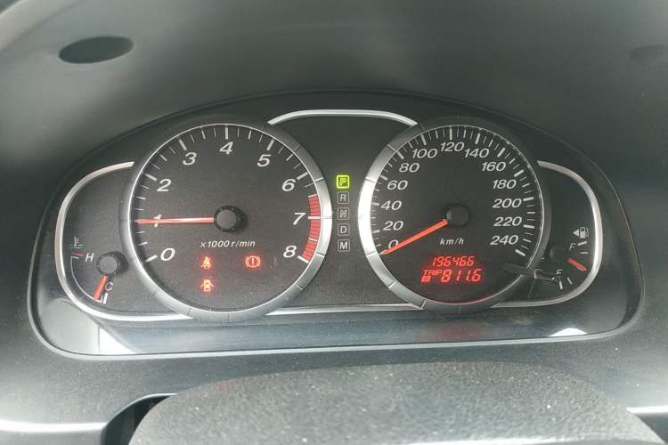 Used Mazda 6 2007 2.0L Automatic Luxury Version Instrument Cluster