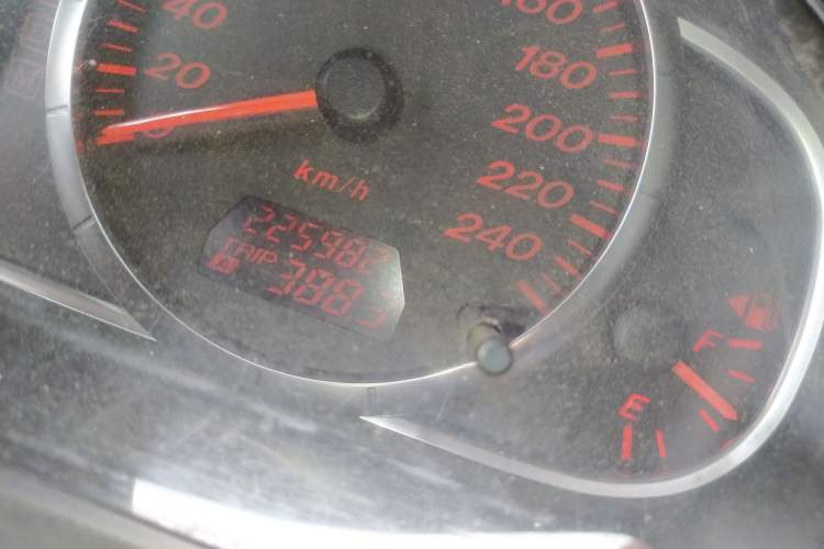 Used Mazda 6 2007 2.0L Automatic Ultra-Luxury Version Odometer Close Up