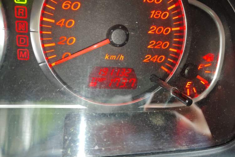 Used Mazda 6 2007 2.3L Automatic Flagship Edition Odometer Close Up