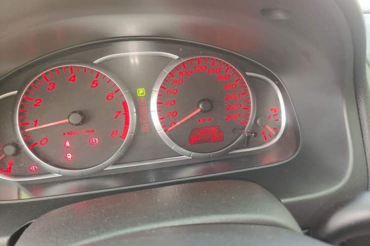 Used Mazda 6 2007 2.3L Automatic Flagship Edition Odometer Close Up