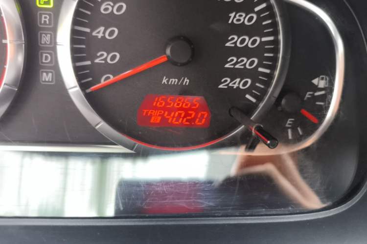 Used Mazda 6 2007 2.0L Automatic Luxury Version Odometer Close Up
