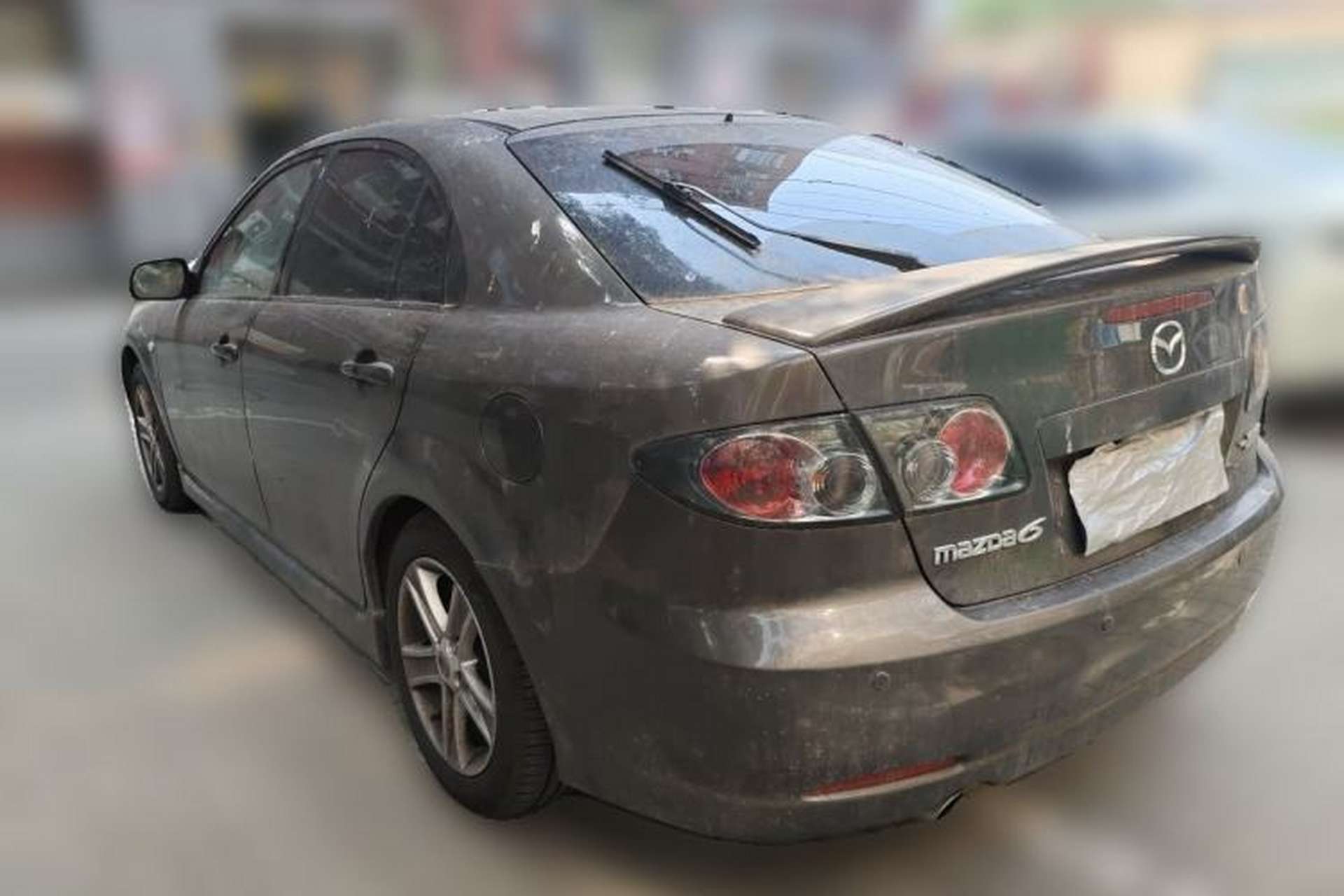 Used Mazda 6 2007 Coupe 2.3L Automatic Model Rear Left 45 Deg