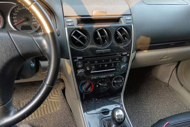 Used Mazda 6 2007 2.0L Manual Transmission Audio And AC Panel