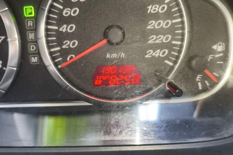 Used Mazda 6 2007 2.0L Automatic Luxury Version Odometer Close Up