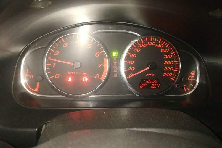 Used Mazda 6 2007 2.0L Automatic Ultra-Luxury Version Instrument Cluster