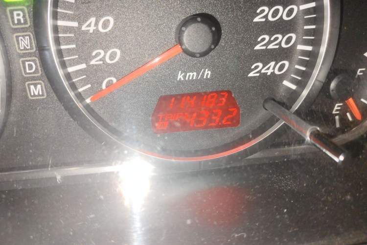 Used Mazda 6 2007 2.0L Automatic Luxury Version Odometer Close Up