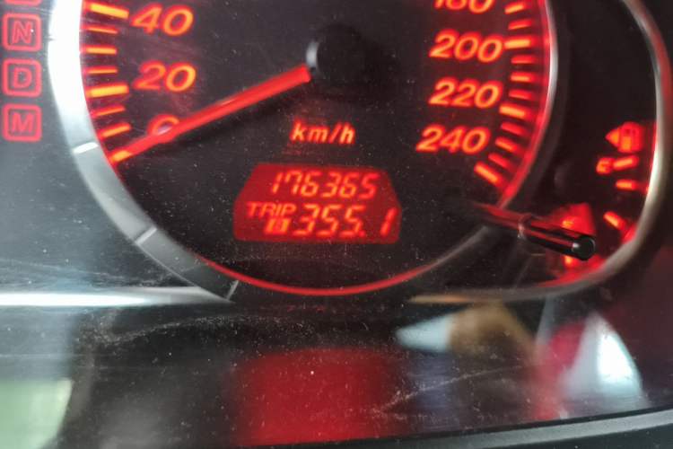 Used Mazda 6 2007 2.3L Automatic Flagship Edition Odometer Close Up