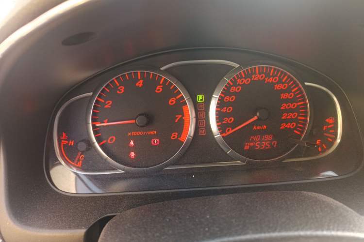 Used Mazda 6 2007 Coupe 2.0L Automatic Model Instrument Cluster