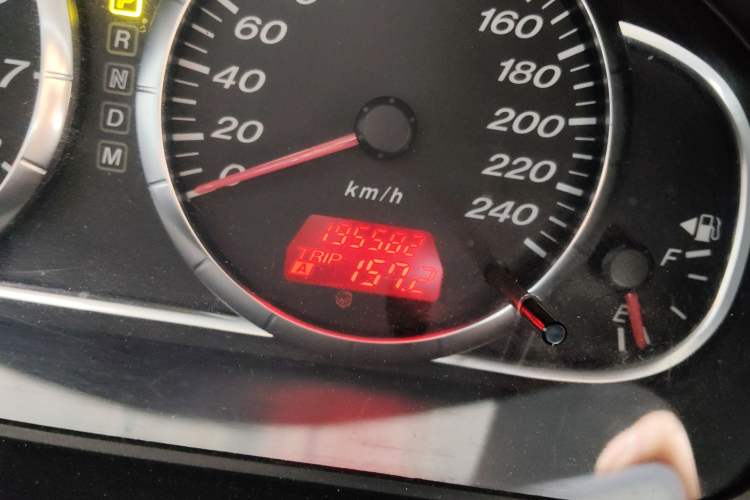 Used Mazda 6 2008 2.0L Automatic Fashion Edition Odometer Close Up