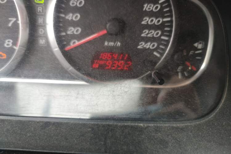 Used Mazda 6 2008 2.0L Automatic Fashion Edition Odometer Close Up