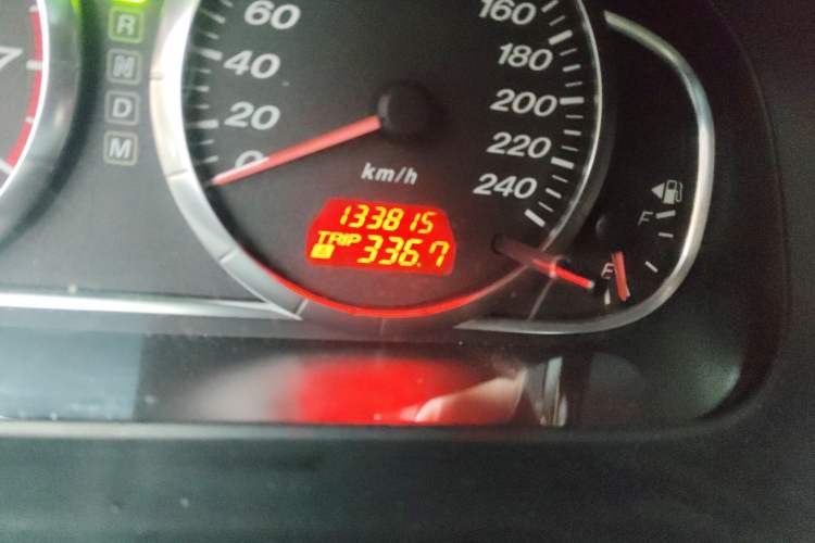 Used Mazda 6 2008 2.0L Automatic Fashion Edition Odometer Close Up