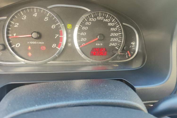 Used Mazda 6 2008 2.0L Automatic Fashion Edition Odometer Close Up