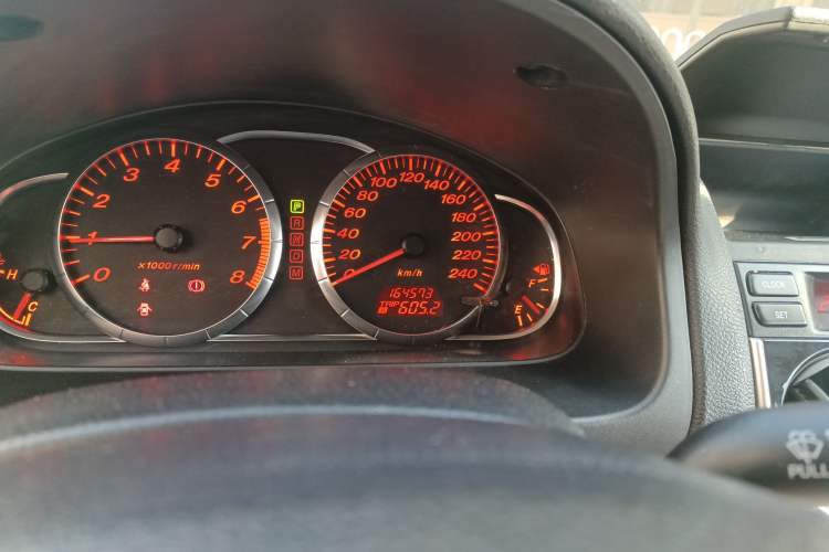 Used Mazda 6 2008 2.0L Automatic Fashion Edition Odometer Close Up
