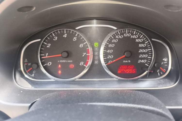 Used Mazda 6 2008 2.0L Automatic Fashion Edition Odometer Close Up
