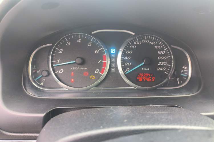 Used Mazda 6 2008 2.0L Automatic Fashion Edition Odometer Close Up