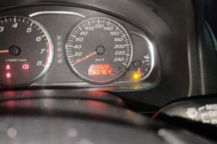 Used Mazda 6 2008 2.0L Automatic Fashion Edition Odometer Close Up