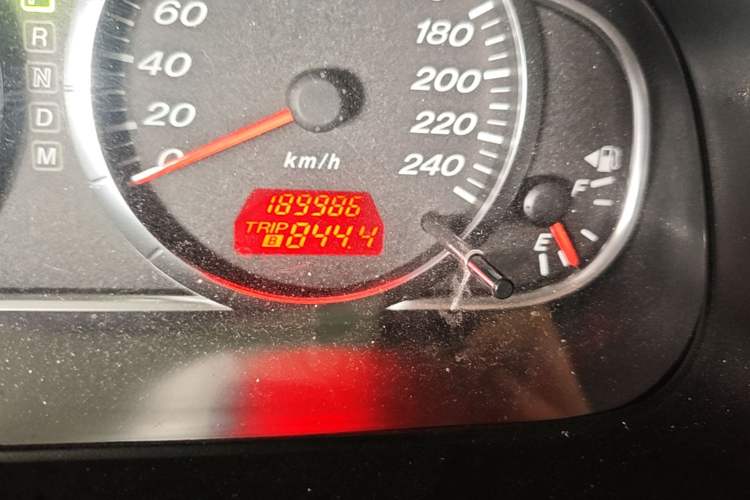 Used Mazda 6 2008 2.0L Automatic Fashion Edition Odometer Close Up