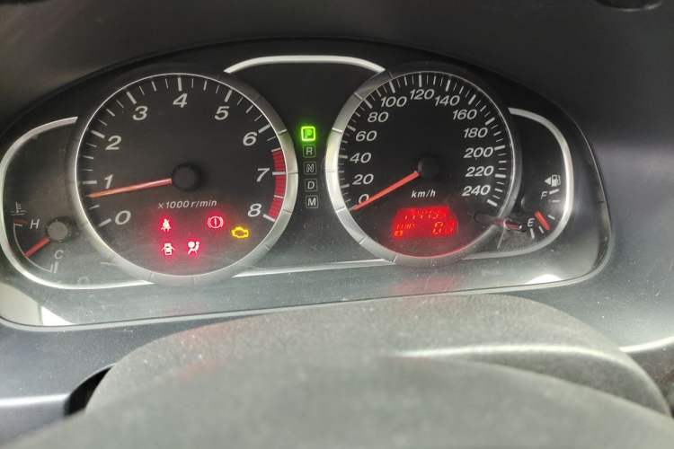 Used Mazda 6 2008 2.0L Automatic Fashion Edition Odometer Close Up