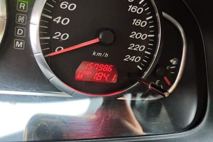 Used Mazda 6 2008 2.0L Automatic Fashion Edition Odometer Close Up