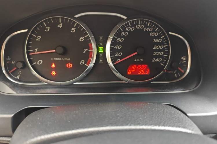 Used Mazda 6 2008 2.0L Automatic Fashion Edition Odometer Close Up
