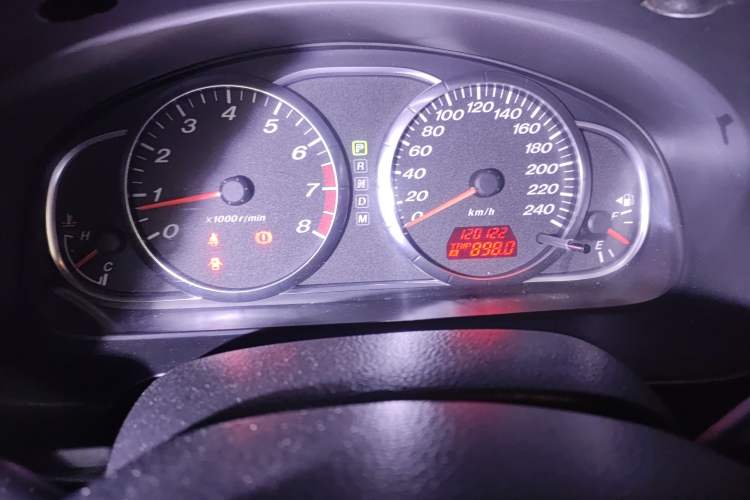 Used Mazda 6 2008 2.0L Automatic Fashion Edition Odometer Close Up