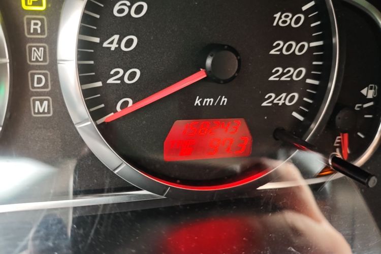 Used Mazda 6 2008 2.0L Automatic Fashion Edition Odometer Close Up