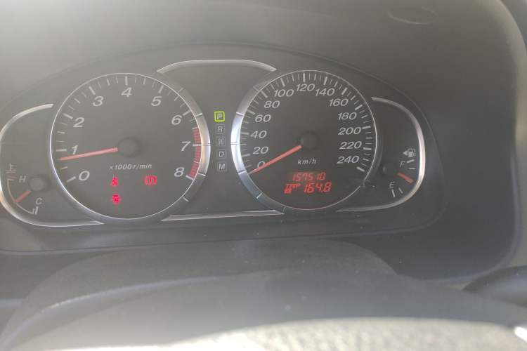 Used Mazda 6 2008 2.0L Automatic Fashion Edition Odometer Close Up
