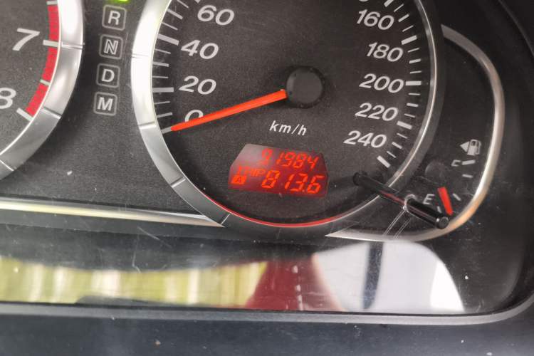 Used Mazda 6 2008 2.0L Automatic Fashion Edition Odometer Close Up