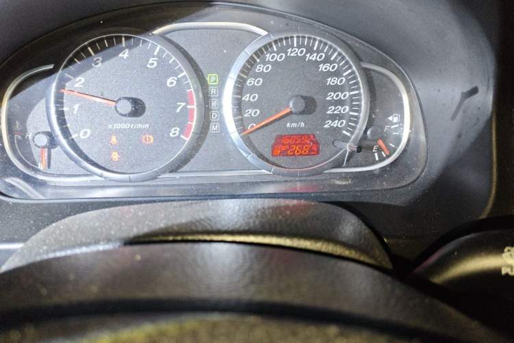 Used Mazda 6 2008 2.0L Automatic Fashion Edition Odometer Close Up