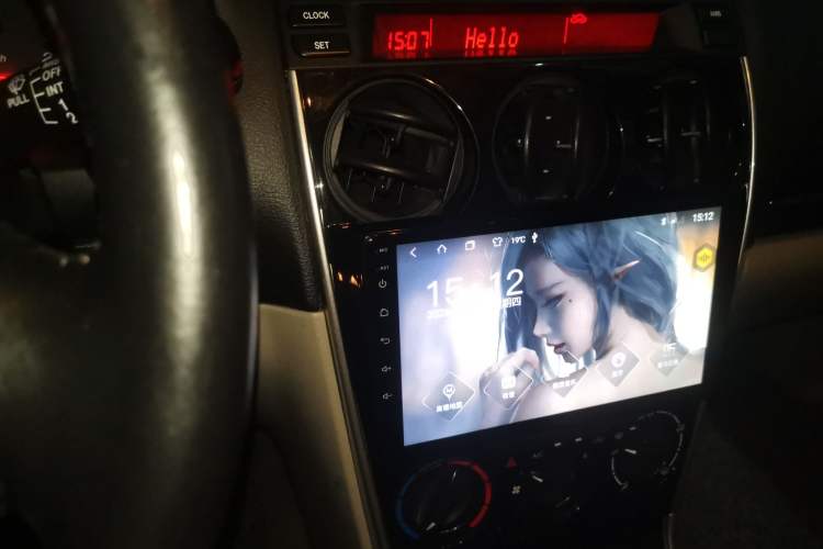 Used Mazda 6 2008 2.0L Automatic Fashion Edition Audio And AC Panel