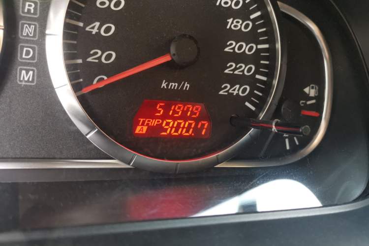 Used Mazda 6 2008 2.0L Automatic Fashion Edition Odometer Close Up