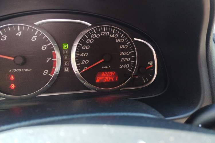 Used Mazda 6 2008 2.0L Automatic Fashion Edition Odometer Close Up