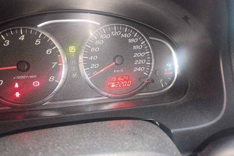 Used Mazda 6 2008 2.0L Automatic Fashion Edition Odometer Close Up