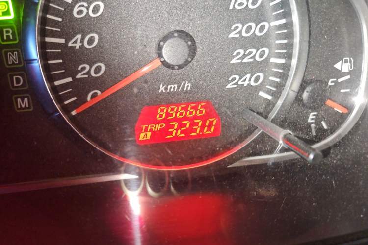 Used Mazda 6 2008 2.0L Automatic Fashion Edition Odometer Close Up