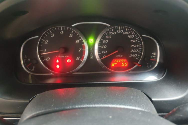 Used Mazda 6 2008 2.0L Automatic Fashion Edition Odometer Close Up