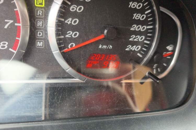 Used Mazda 6 2008 2.0L Automatic Fashion Edition Odometer Close Up