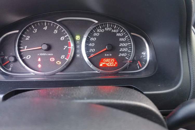 Used Mazda 6 2008 2.0L Automatic Fashion Edition Odometer Close Up