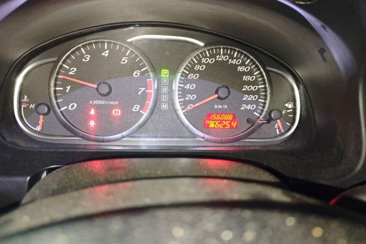 Used Mazda 6 2008 2.0L Automatic Fashion Edition Odometer Close Up