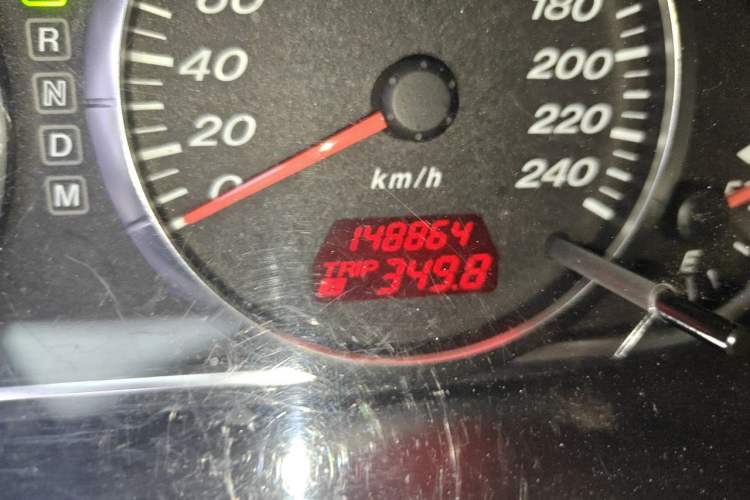 Used Mazda 6 2008 2.0L Automatic Fashion Edition Odometer Close Up