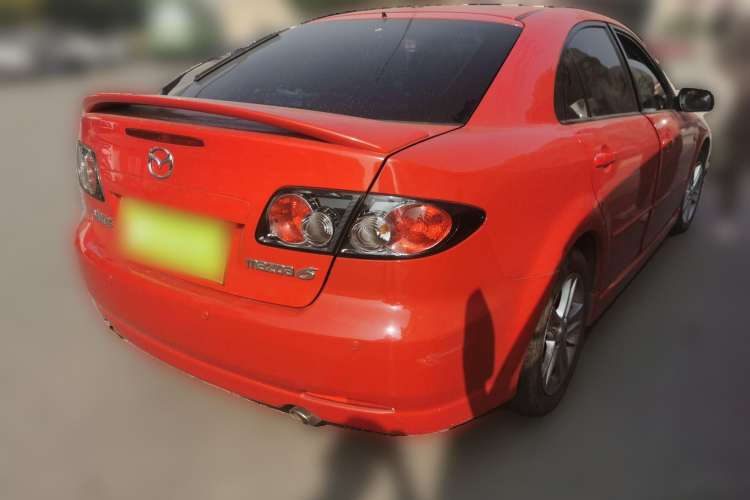 Used Mazda 6 2008 Coupe 2.0L Automatic Sport Model Rear Right 45 Deg