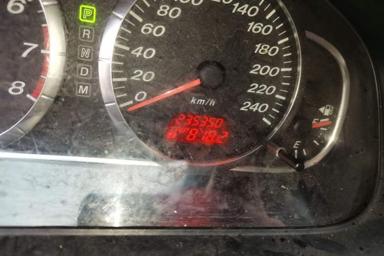 Used Mazda 6 2008 2.0L Automatic Fashion Edition Odometer Close Up
