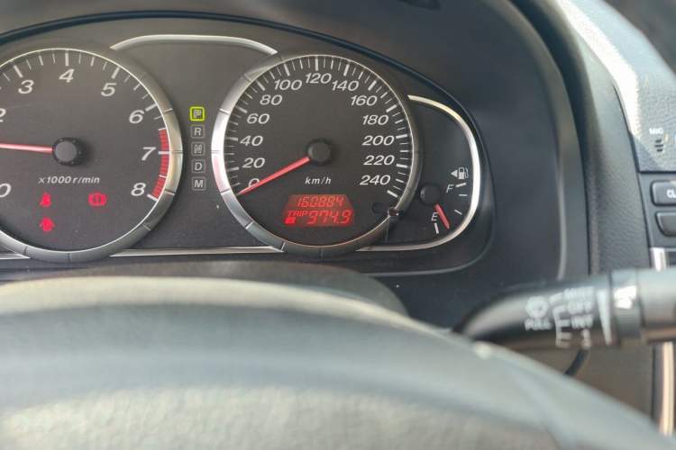 Used Mazda 6 2008 2.0L Automatic Fashion Edition Odometer Close Up