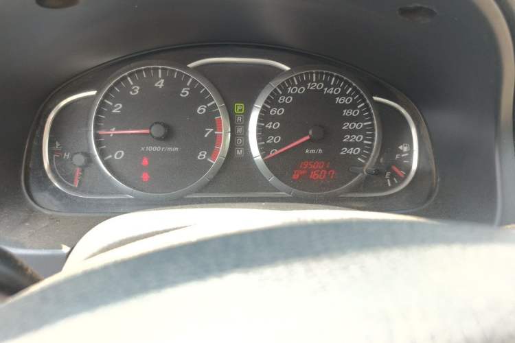 Used Mazda 6 2008 2.0L Automatic Fashion Edition Odometer Close Up