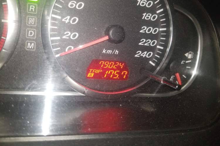 Used Mazda 6 2008 2.0L Automatic Fashion Edition Odometer Close Up