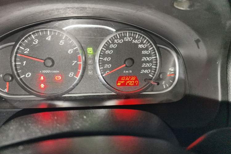 Used Mazda 6 2008 2.0L Automatic Fashion Edition Odometer Close Up