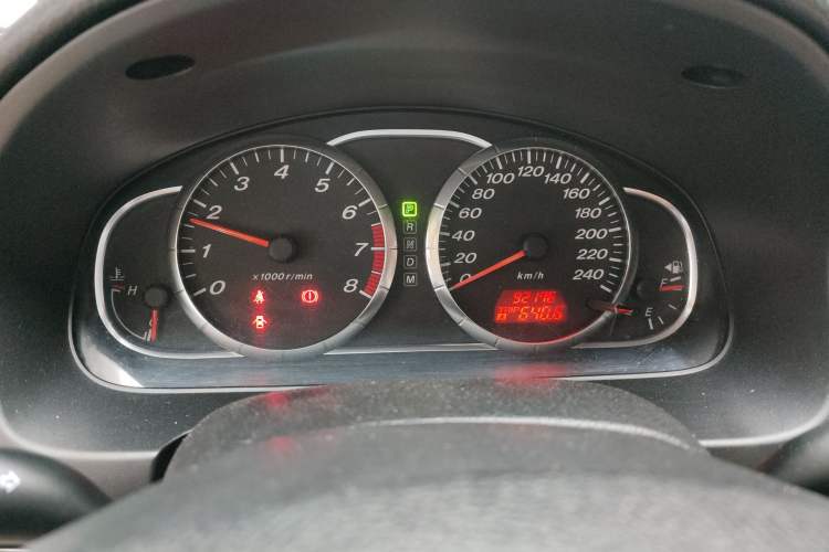 Used Mazda 6 2008 2.0L Automatic Fashion Edition Odometer Close Up
