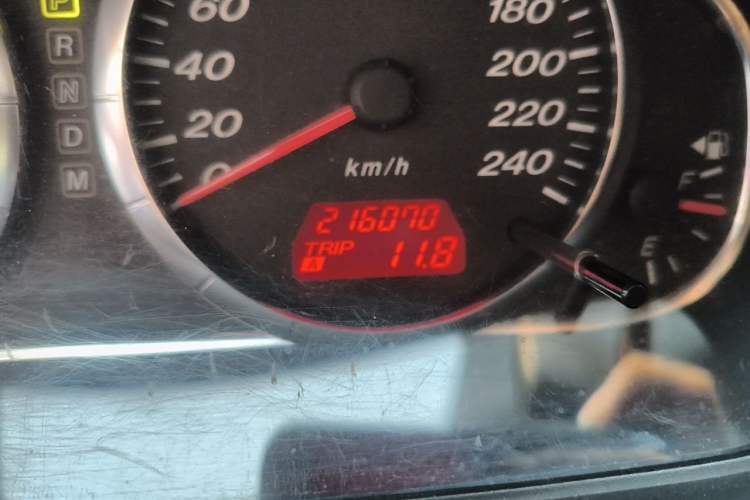 Used Mazda 6 2008 2.0L Automatic Fashion Edition Odometer Close Up